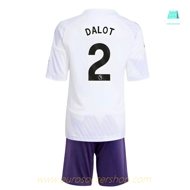 2025-2026 Man Utd Away Mini Kit (Dalot 2)