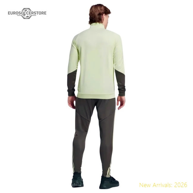 Match-Day 2025-2026 Real Madrid Tracksuit (Almost Lime)
