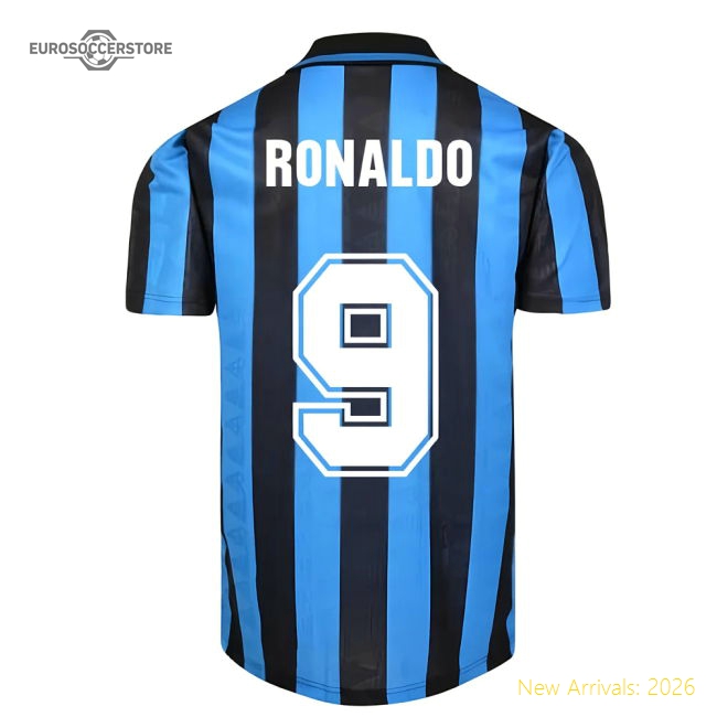 Internazionale 1992 Home Shirt (ronaldo 9) - Fan Collection
