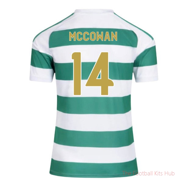 Celtic Home Unsponsored Shirt 2026-2027 Mccowan #14 Team Jersey
