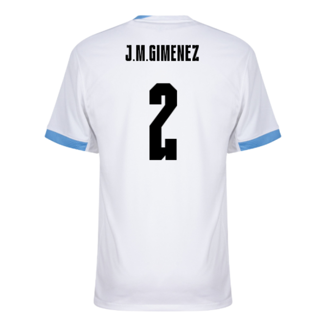 Official Uruguay 2024-2025 Uruguay Away Shirt (J.M.Gimenez 2)