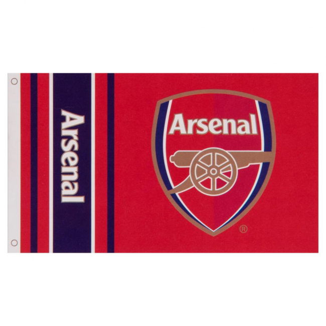 Arsenal FC Wordmark Flag - game day
