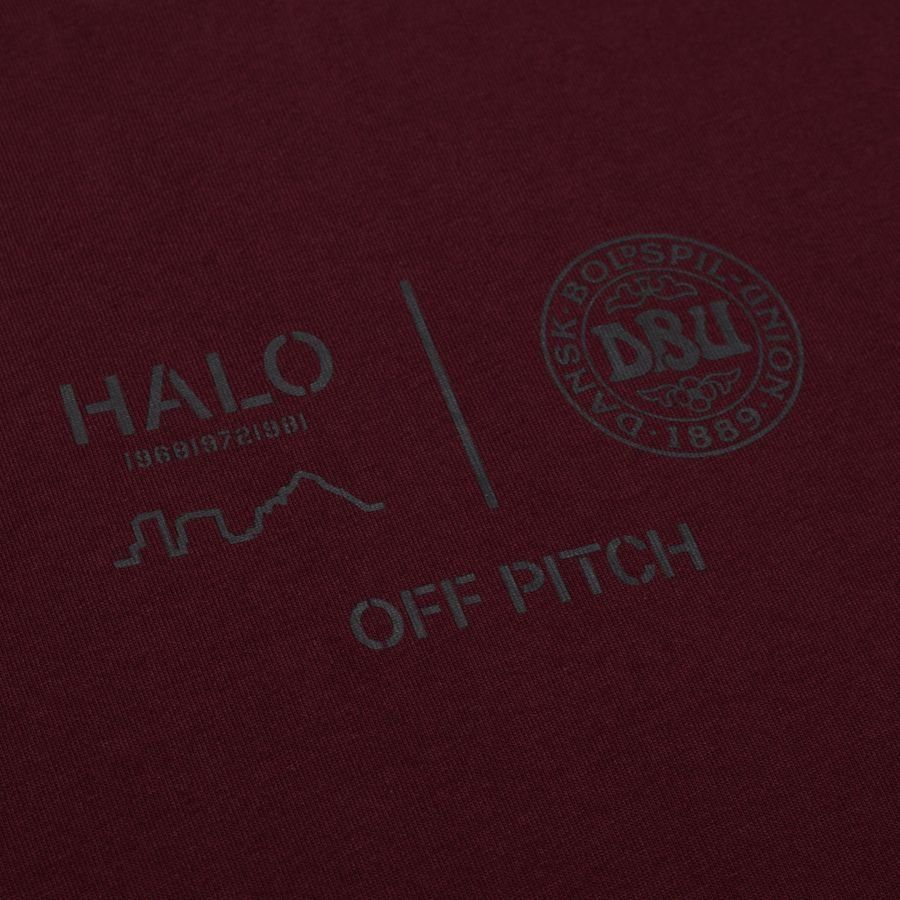 Halo T Shirt Boxy Halo X Dbu Bordeaux Supporter Version