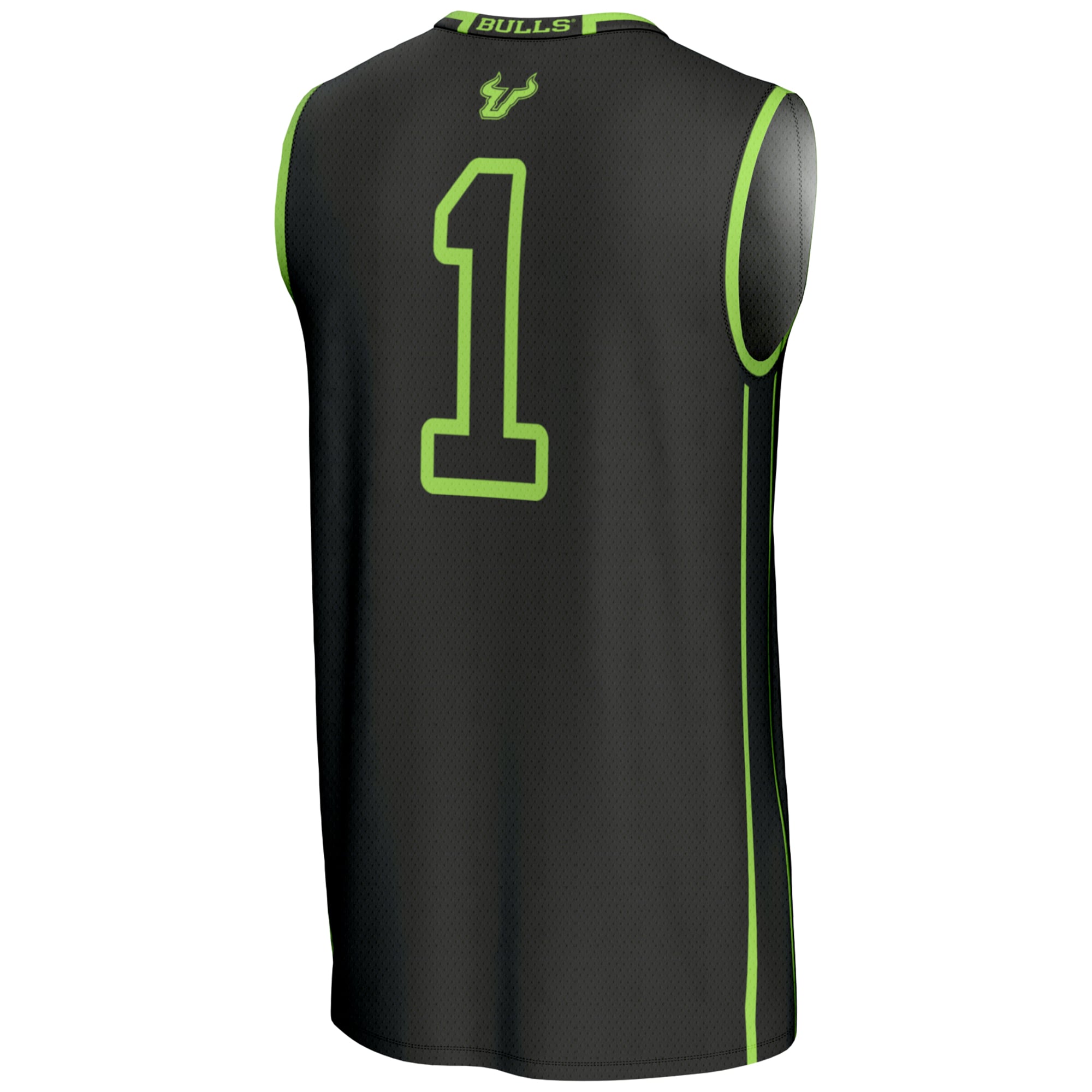 #1 South Florida Bulls GameDay Greats Youth Lightweight Basketball Jersey - Black