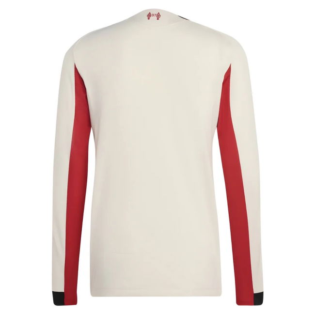 2025-2026 Liverpool Authentic Long Sleeve Away Shirt
