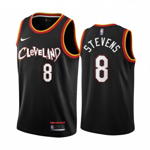 Black Nike Cleveland Cavaliers #8 Clippers Jersey - Polyester