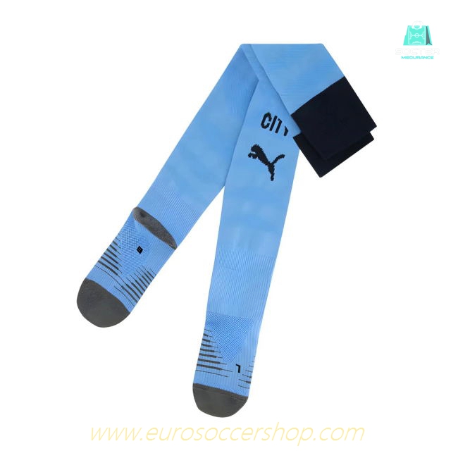 2025-2026 Man City Home Socks (Light Blue)