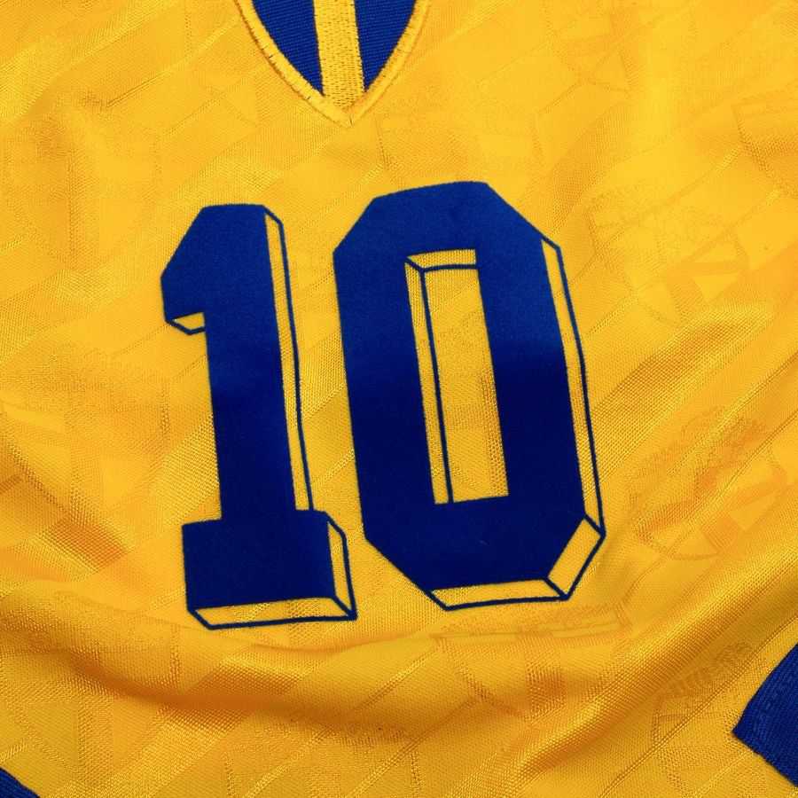 Sweden Home Shirt 1994 Size XS DAHLIN 10 (8/10)
