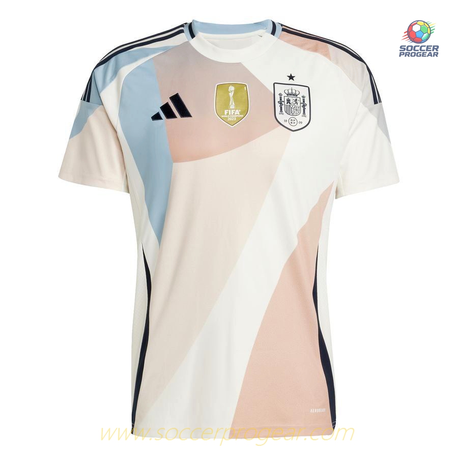 Spain Euro 2025 Collection Men's Away Team Football Jersey