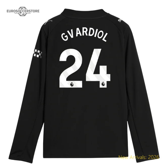 Match-ready Premier League Team Away Gvardiol Jersey 2025-2026