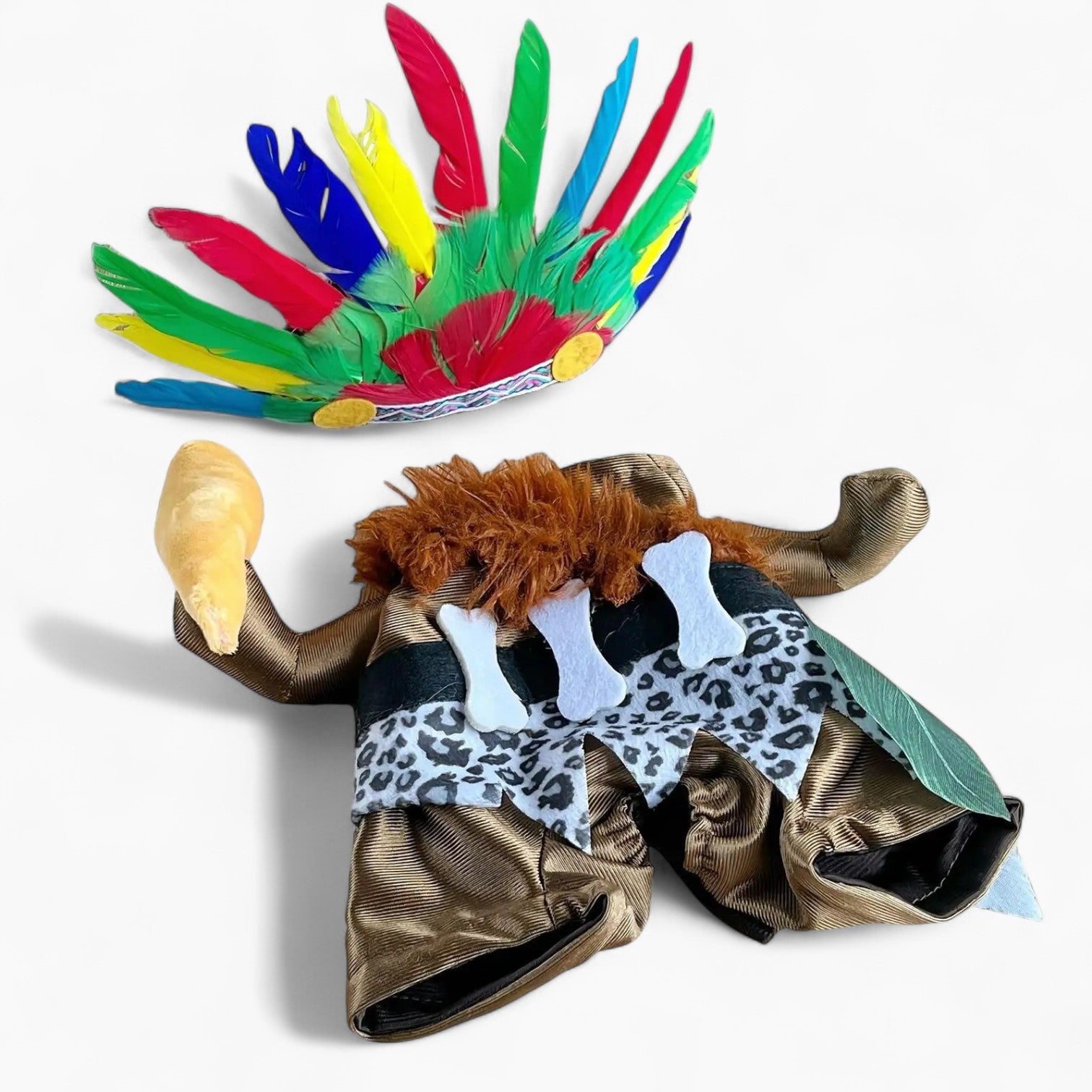 Cozy Fangaroo Frenchie Costume – Funny Halloween Pet Outfit for Pet