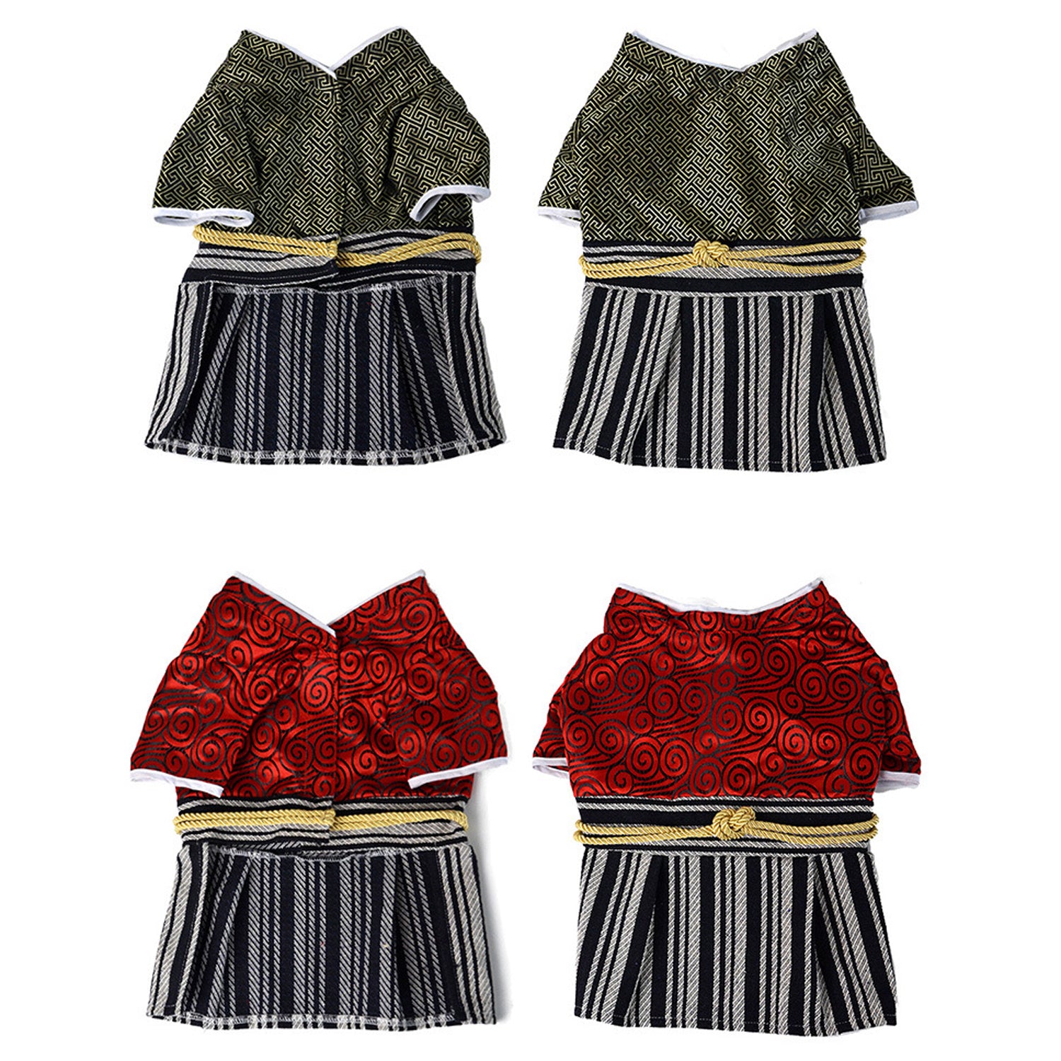 French Bulldog Bushibull Frenchie Kimono Costume – Traditional Samurai