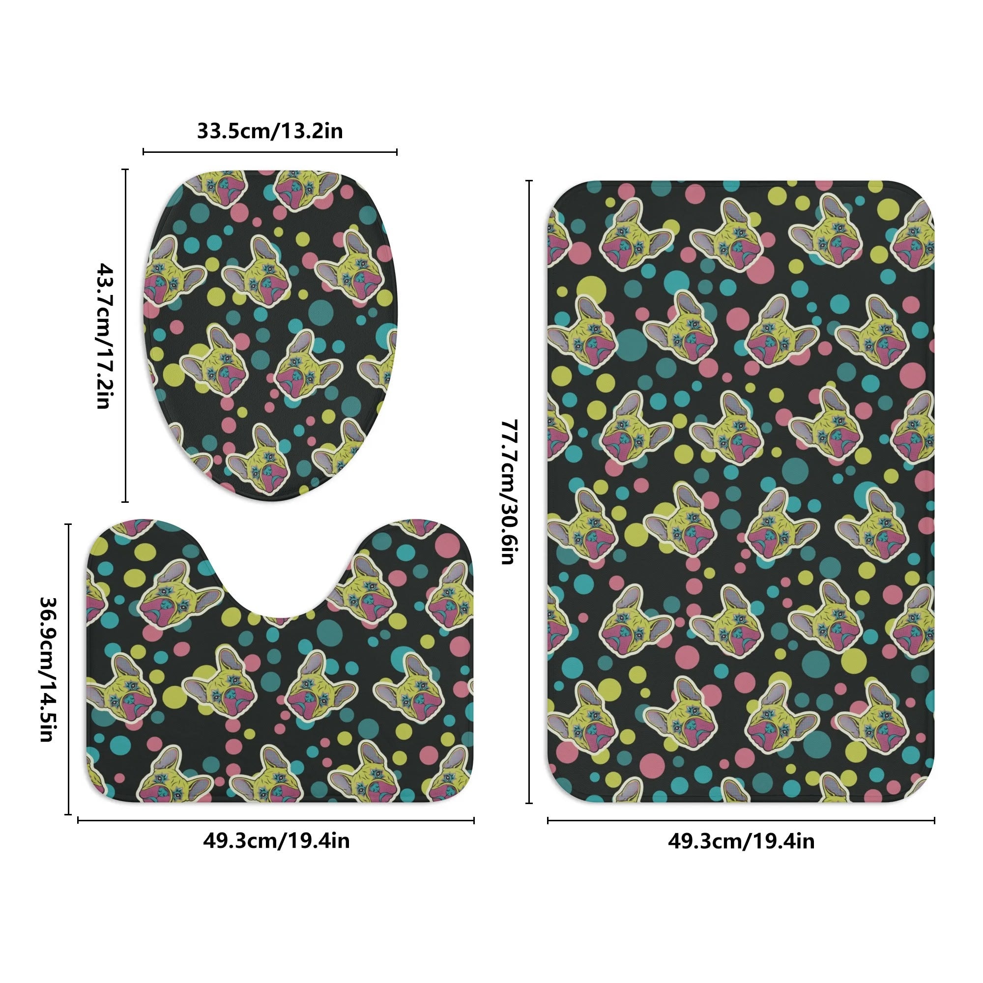 Lulu - Bathroom Toilet Set