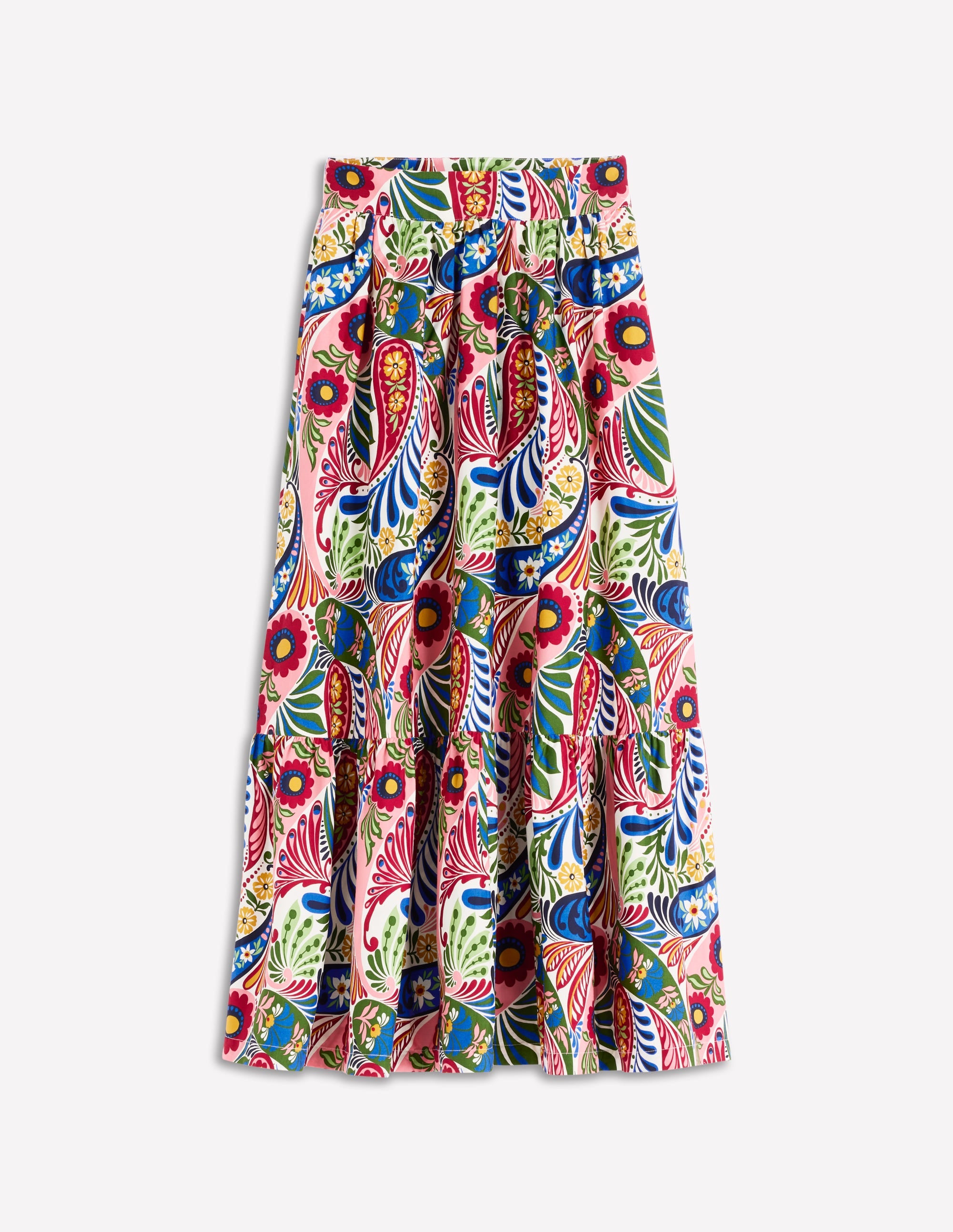 Abigail Poplin Maxi Skirt