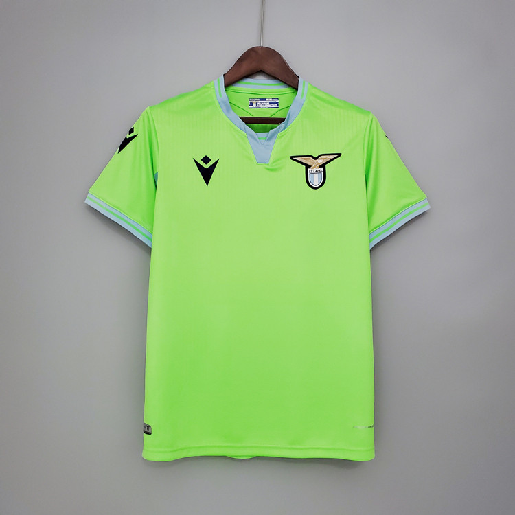 Match Quality Lazio Soccer Jersey 20-21 Away Green Football Shirt