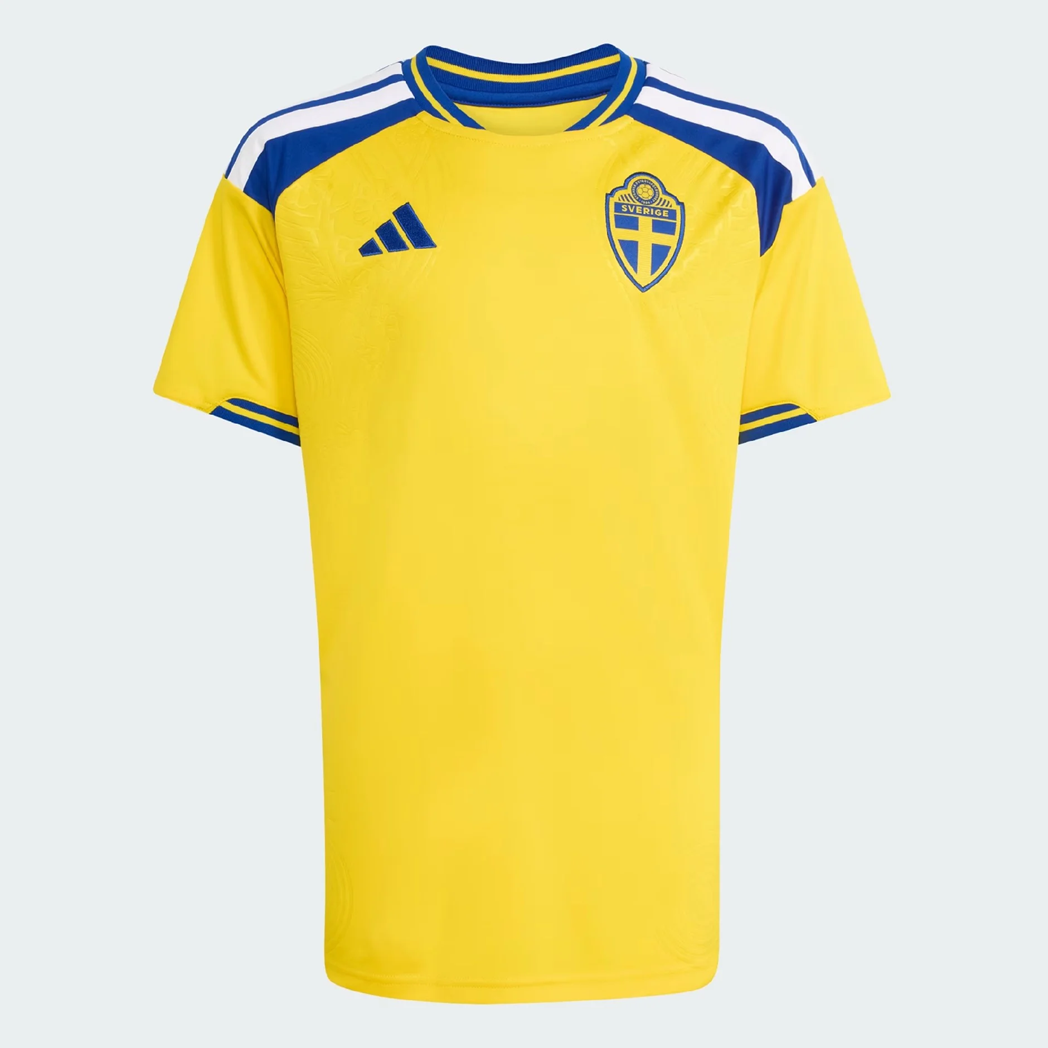 2026 Sweden Home Kids World Cup jersey [JEP]