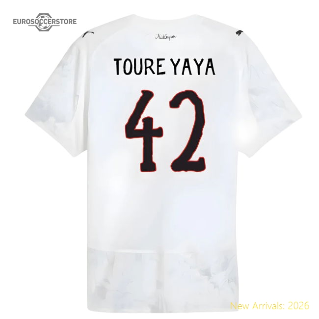 2025-2026 Football Team Kids Soft Jersey Toure Yaya Drycell