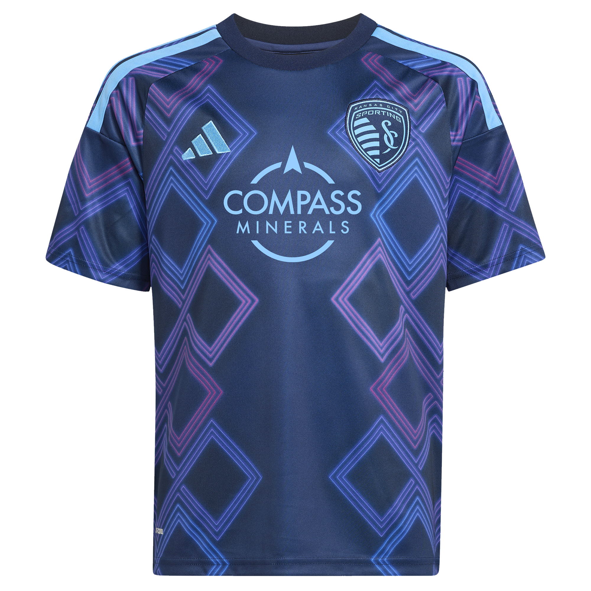 [LK] Dejan Joveljic Sporting Kansas City Youth 2026 The 18th & Vine Kit Replica Jersey - Blue