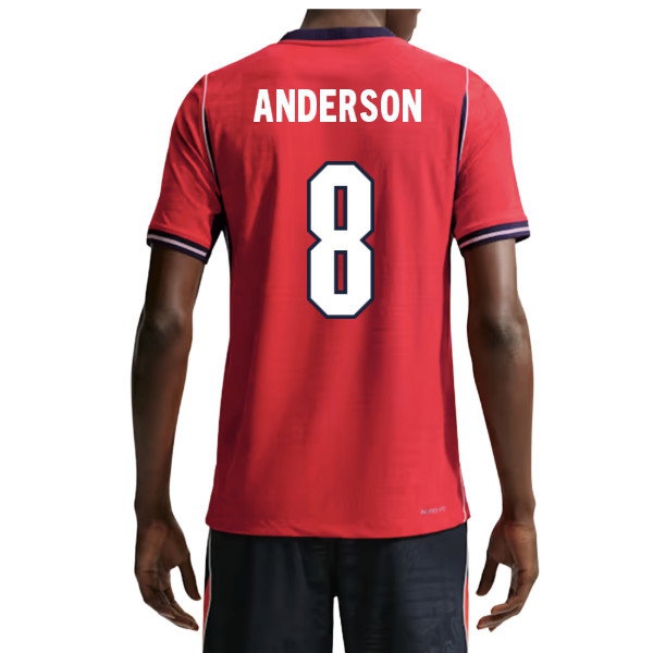 [HP] 2026-2027 England Authentic Aero-Fit Match Away Shirt (Anderson 8)