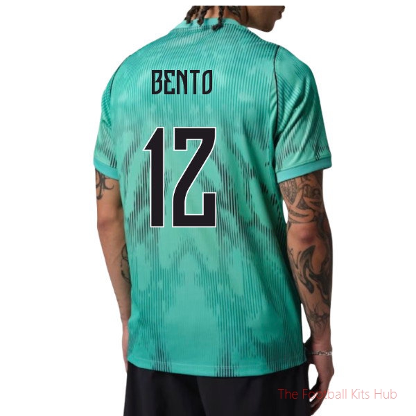 Bento #12 Brazil 2026-2027 Goalkeeper Shirt Club Jersey
