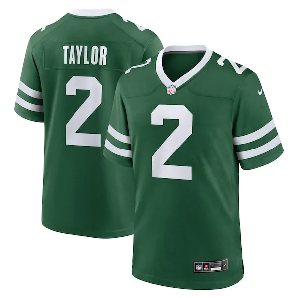 None Tyrod Taylor Game Jersey - Green | NFL Player Jersey | NFL Footba