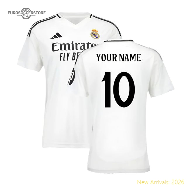 S Real Madrid Female 2024 Home Jersey Shirt Football Fan For Football Fans