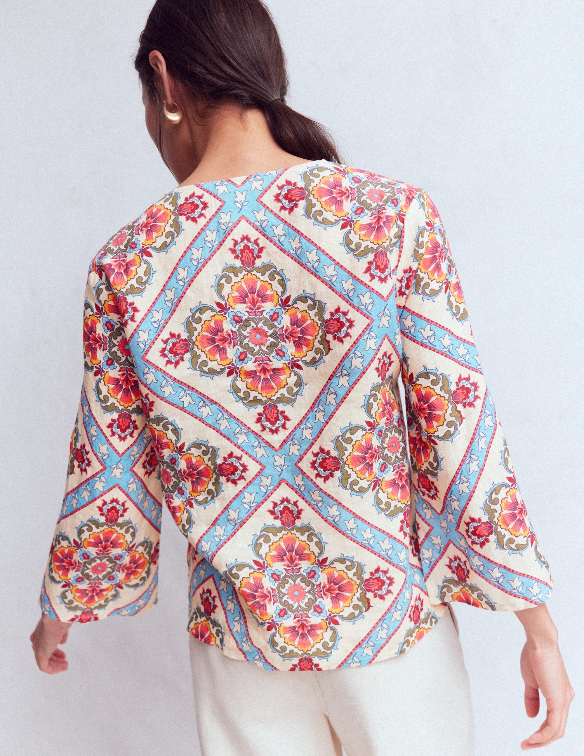 Cleo Linen Top