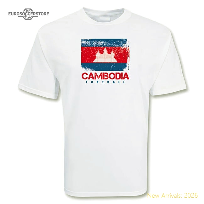 Cambodia Football T-shirt - Match Quality - Official Design