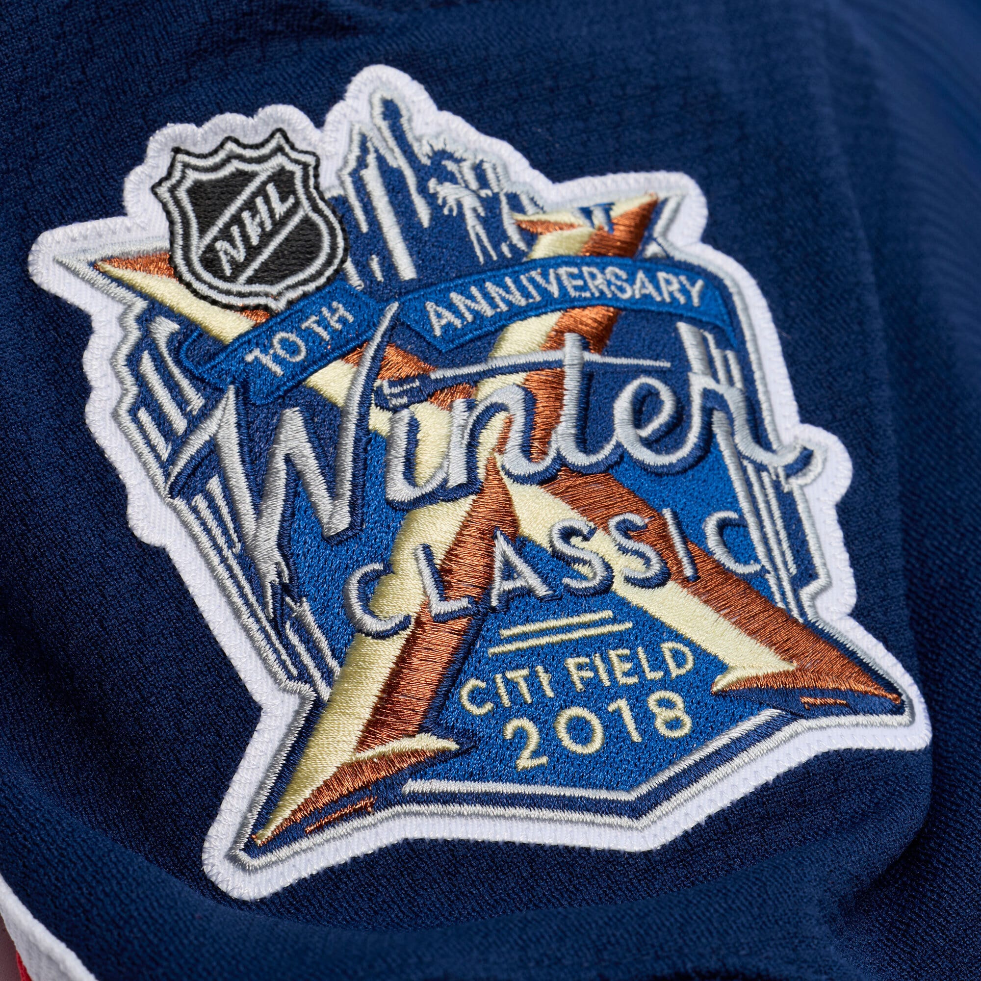 [LK] Henrik Lundqvist New York Rangers 2018 NHL Winter Classic Power Play Jersey - Blue