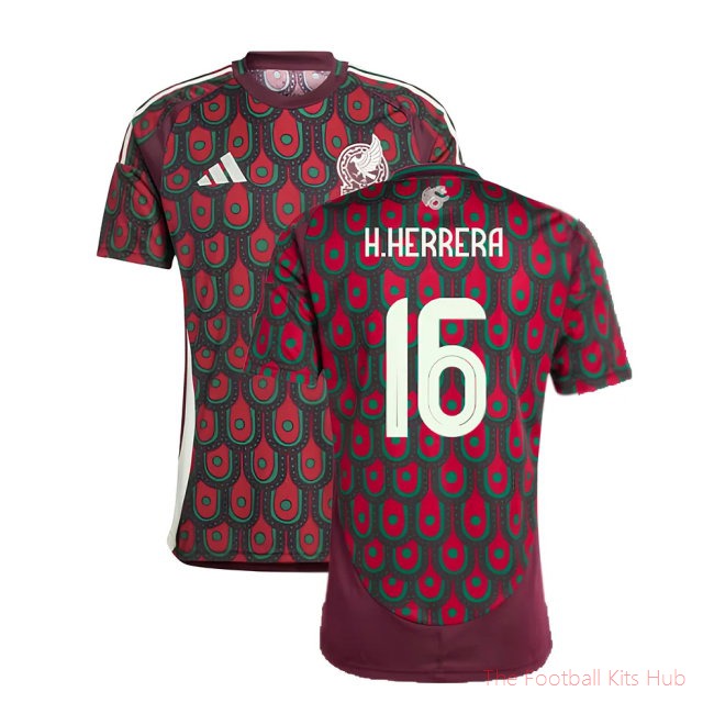 2024-2025 Mexico Home Shirt (H.HERRERA 16)