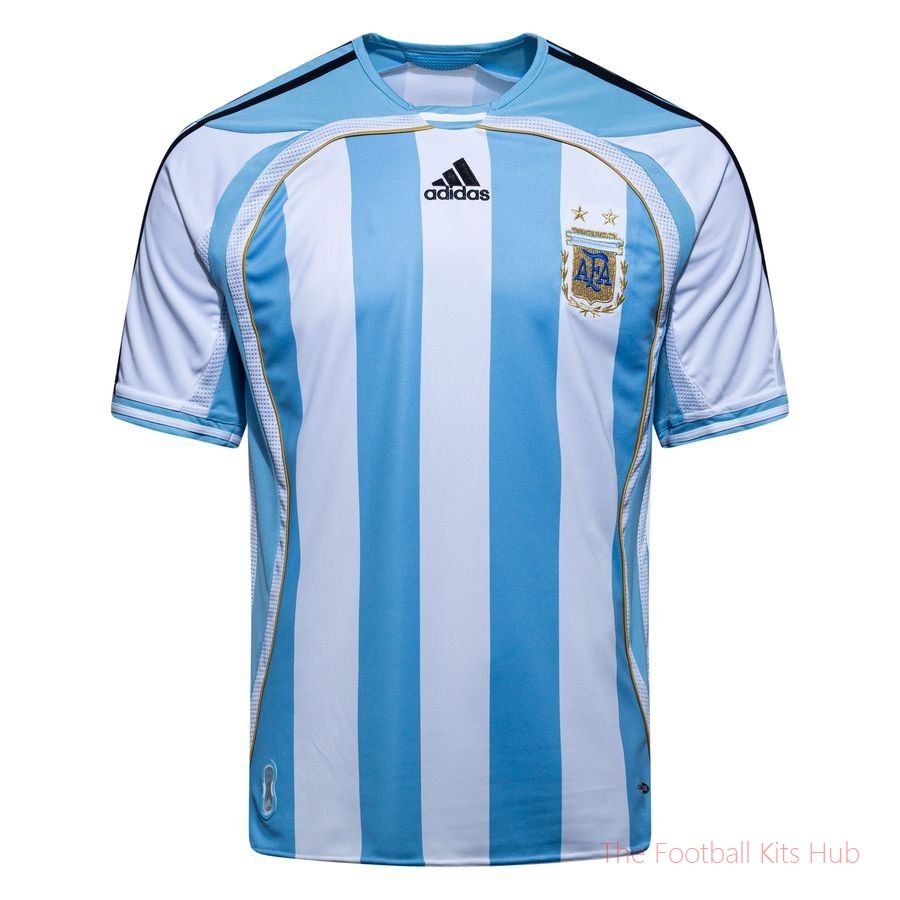 Men Argentina Home Shirt 2006