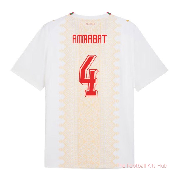 2026-2027 Morocco Away Shirt (Amrabat 4)