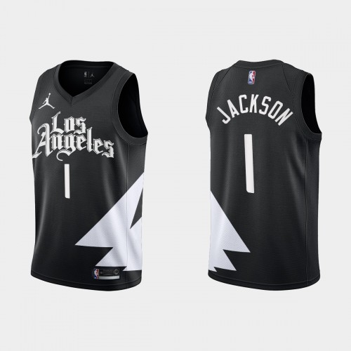 Clippers Black Angeles Clippers #1 Nike Jersey - Great Value