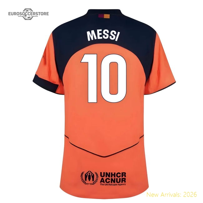 Supporter 2025-2026 Barcelona Authentic Third Shirt (Messi 10)