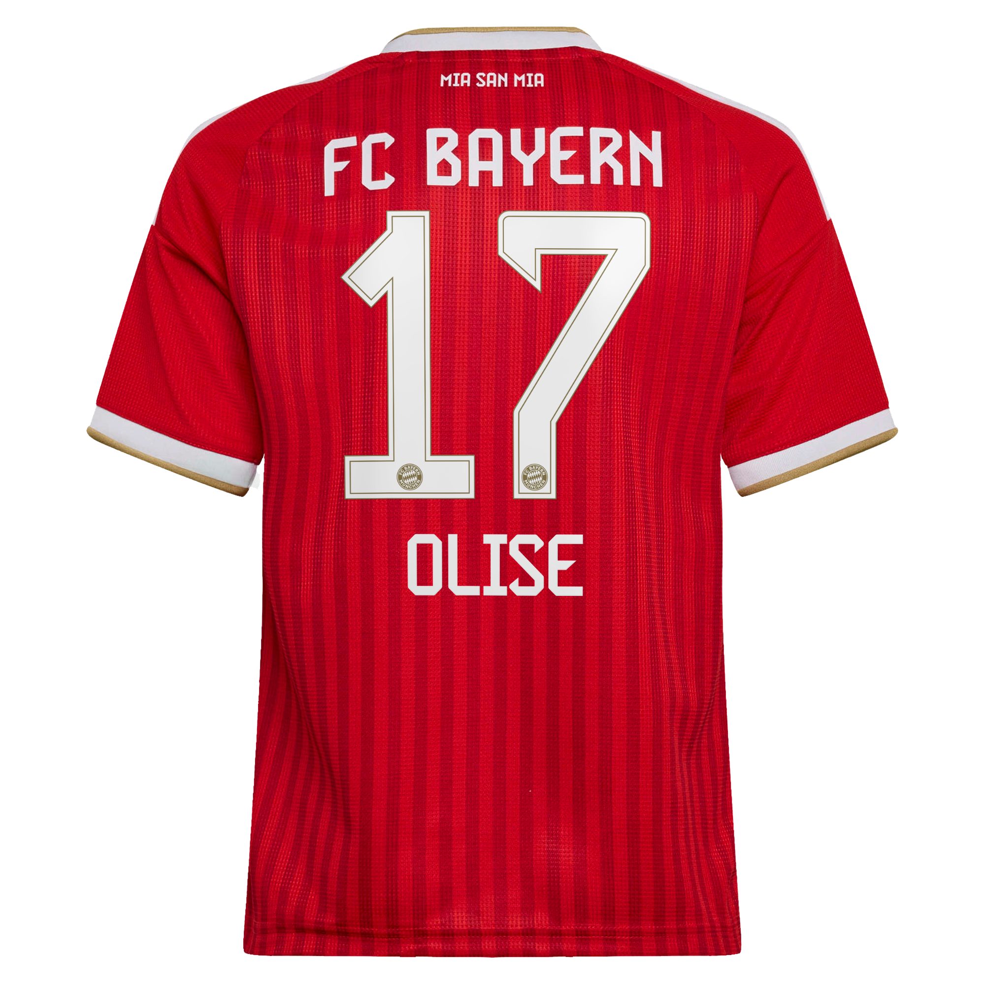 [SJH] Michael Olise Bayern Munich Youth 2026/27 Home Replica Jersey - Red