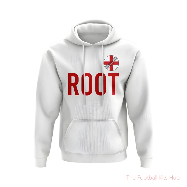 Joe Root England Name Hoody (White)