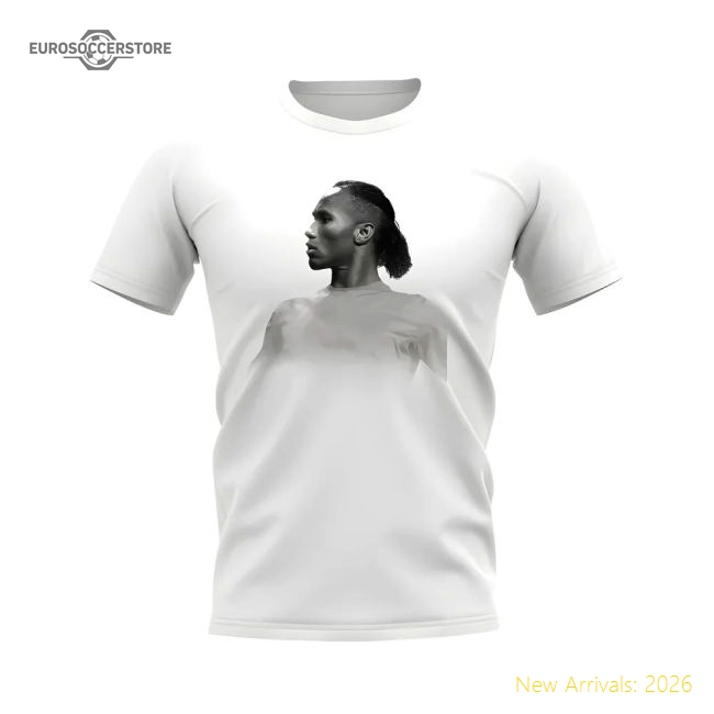 Premium Didier Drogba Chelsea Legend T-shirt (white) - Premium