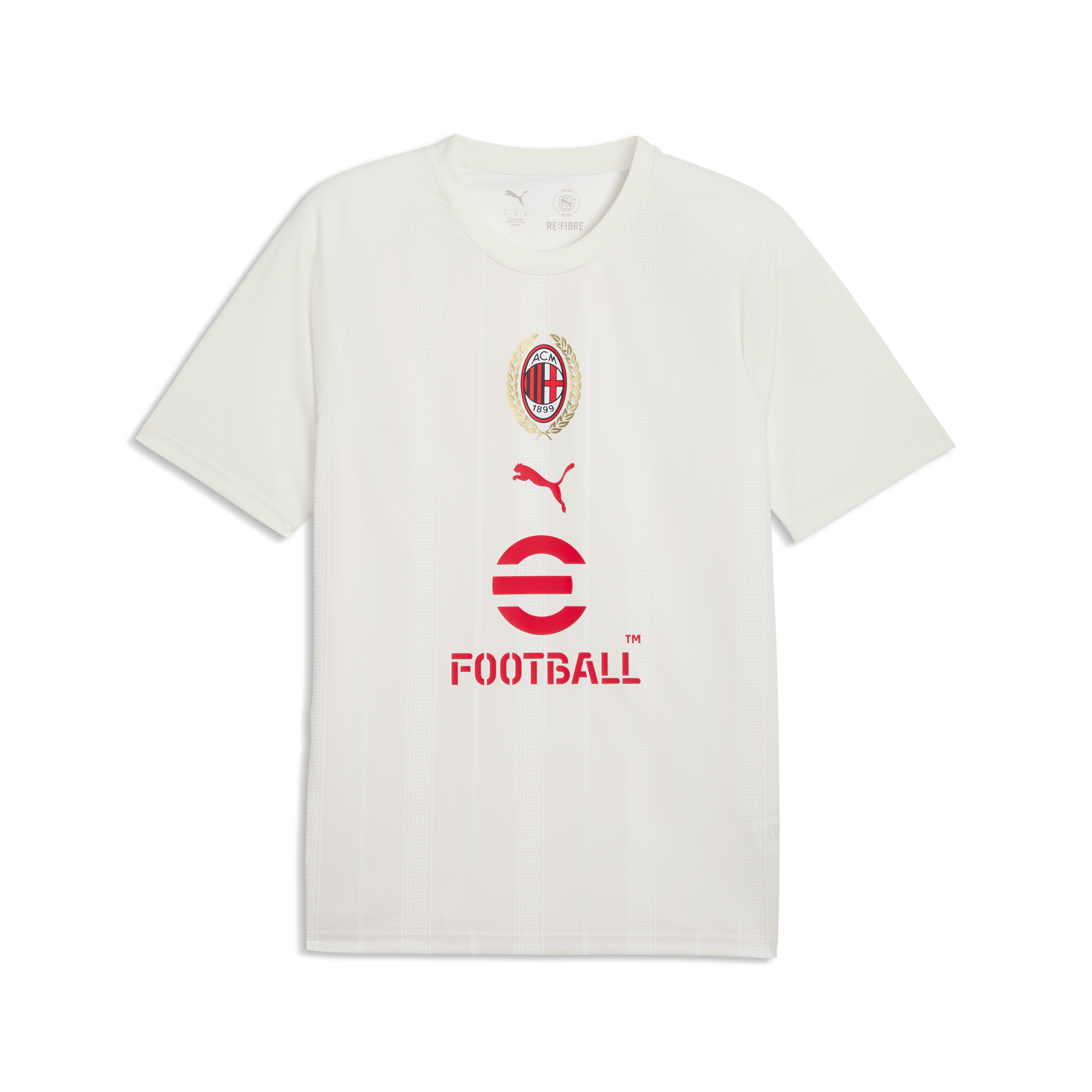 [SJH] AC Milan 2026/27 Pre-Match Jersey Top - Cream