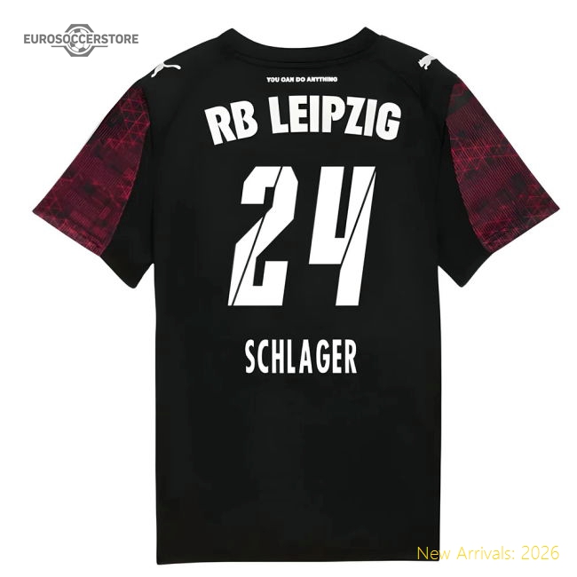 High-Quality 2025-2026 Red Bull Leipzig Third Shirt (Kids) (Schlager