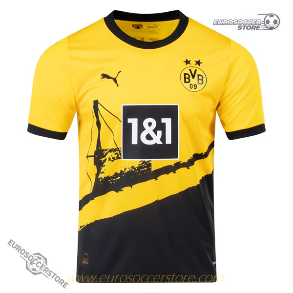 Home Jersey of Borussia Dortmund's Özcan, Number 6, for the 23-24 Season