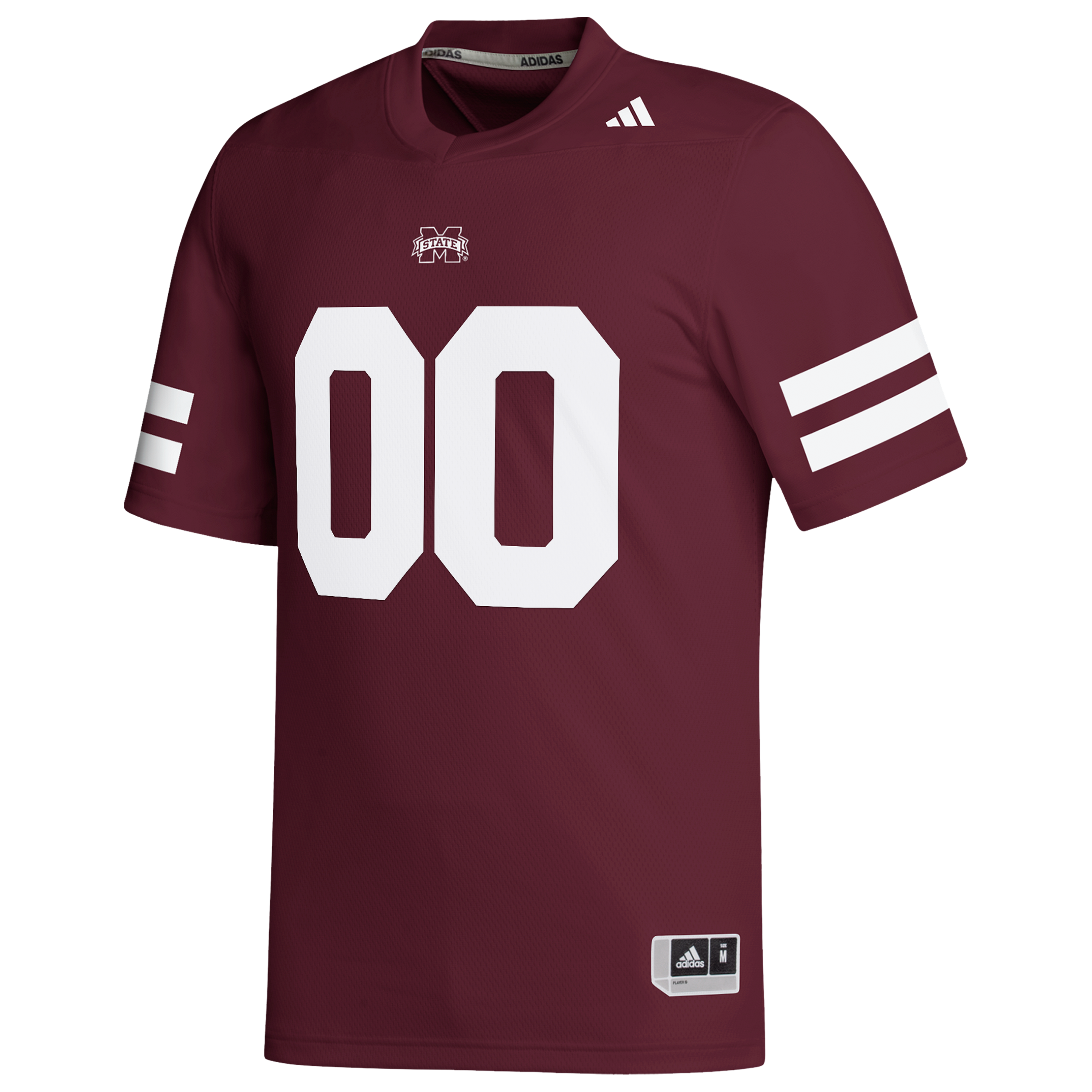 Mississippi State Bulldogs adidas Replica Custom Jersey - Maroon