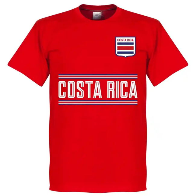 Costa Rica Campbell 9 Team T-Shirt - Red