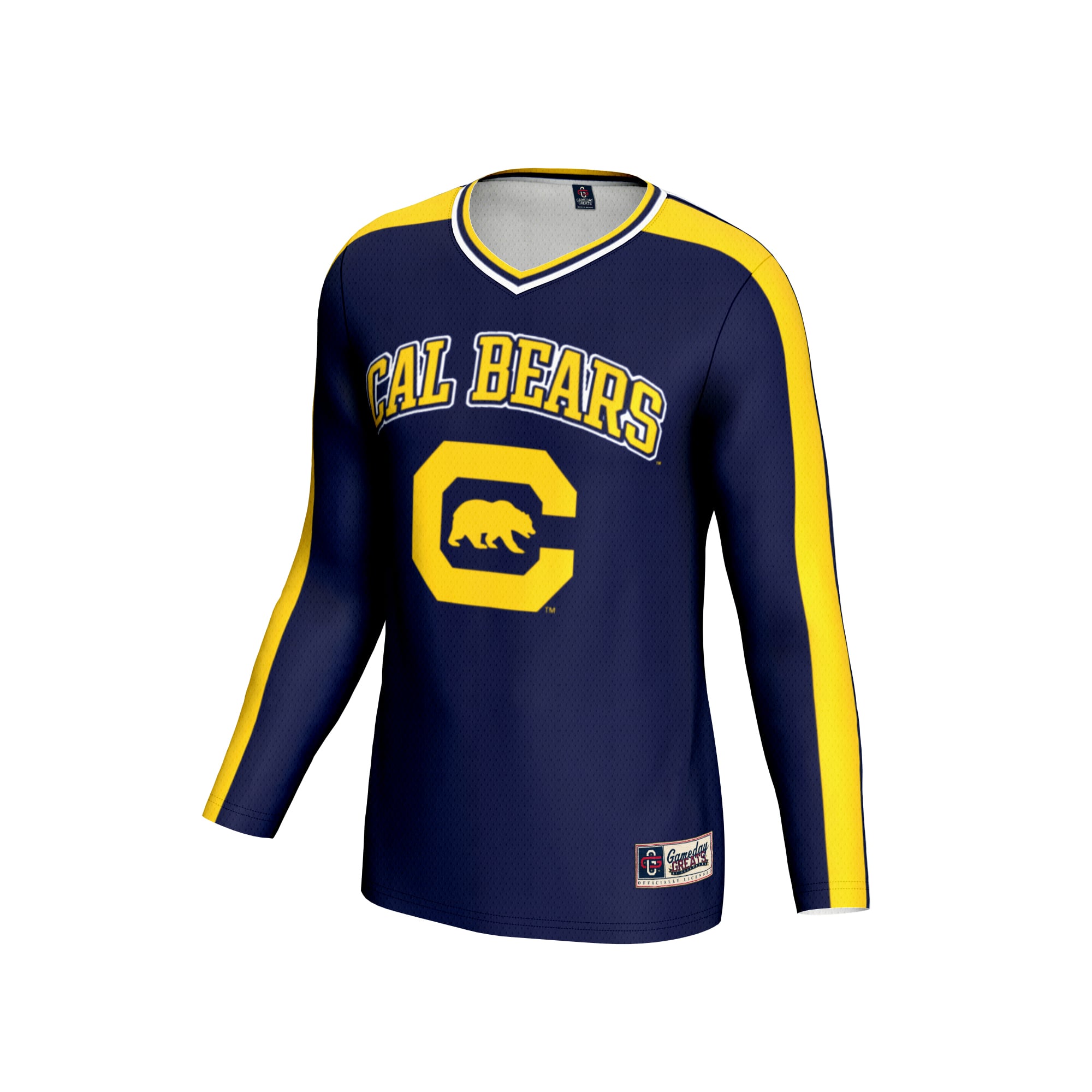 Cal Bears GameDay Greats Youth #1 Lightweight Volleyball Fashion Jersey - Navy