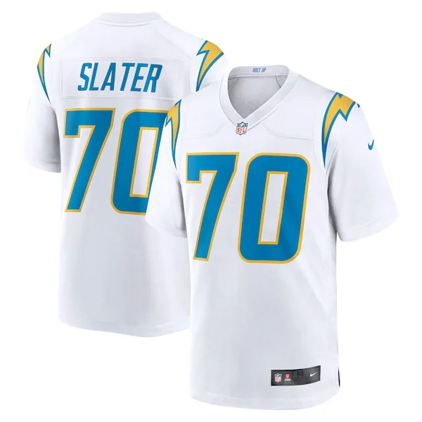 None Rashawn Slater Game Jersey - White | NFL Player Jersey | NFL Foot