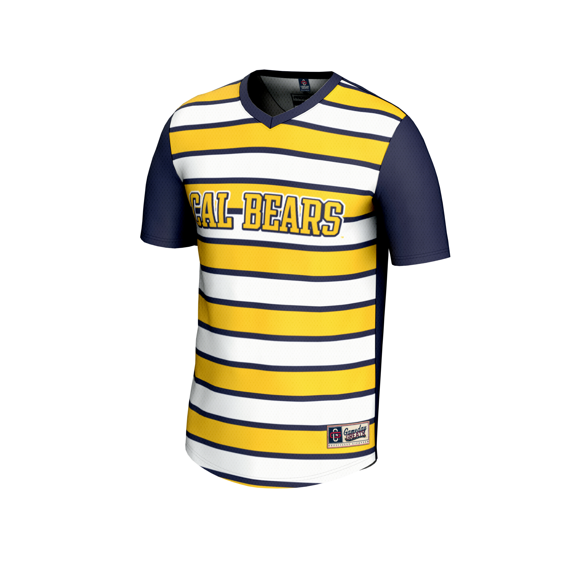 [LK] Cal Bears GameDay Greats Youth Collegiate Men's Soccer NIL Pick-A-Player Fashion Jersey - Navy/Gold