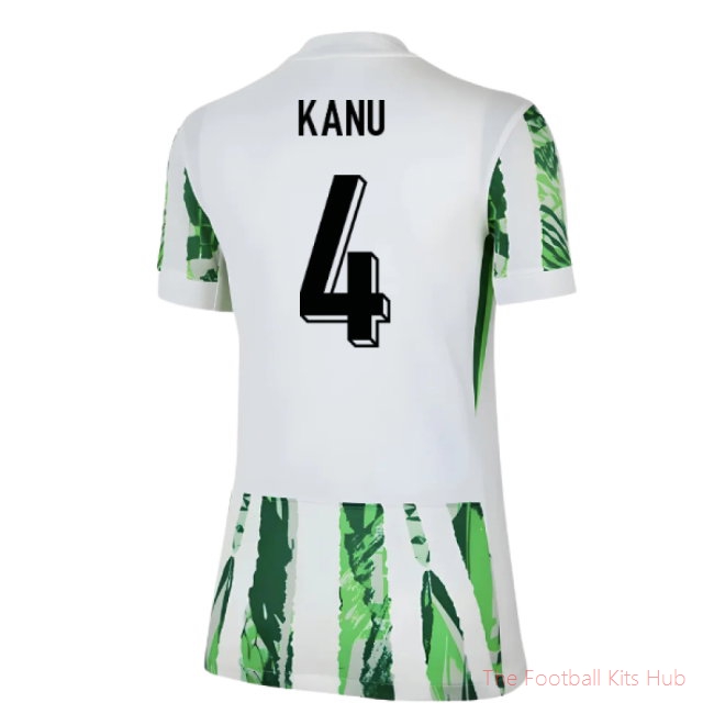 2025-2026 Nigeria Womens Team Away Shirt (Ladies) (Kanu 4)