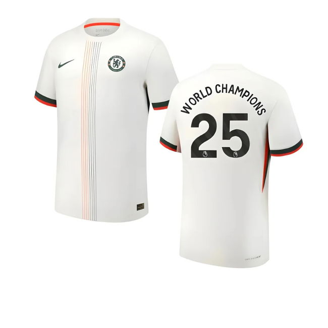 Legacy Chelsea Classic Design Away Retro Jersey (World Champions 25)