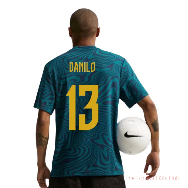 Elite Brazil Primary Dri-Fi 2026-2027 T-Shirt (Danilo 13)