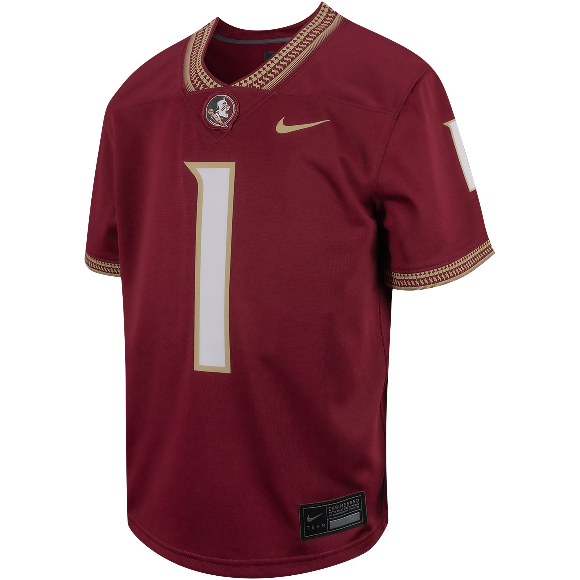 [NJP] Florida State Seminoles Toddler Untouchable Football Jersey - Garnet