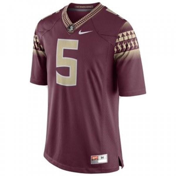 Nike Florida State Seminoles (FSU) #5 Jameis Winston 2014 Men Stitch Jersey - Red